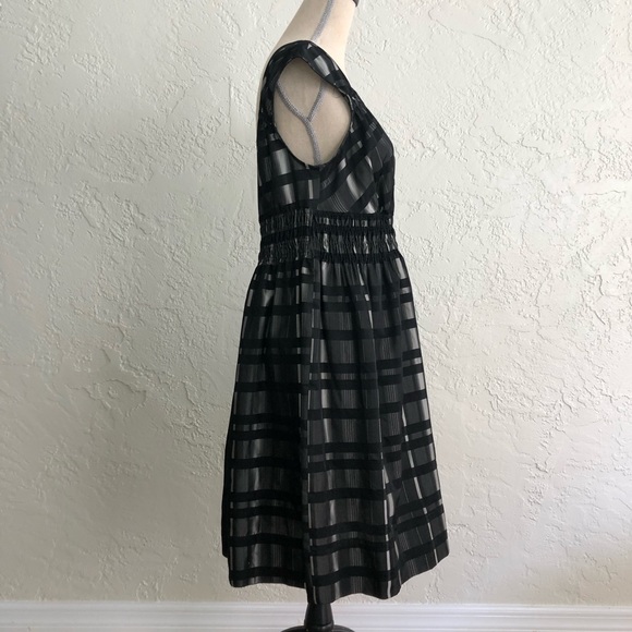 Zara Basic Black & White Dress Large - Picture 3 of 8